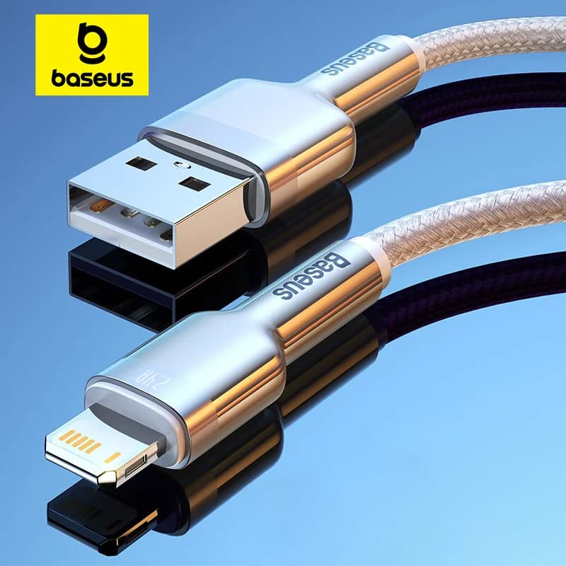 كابل شحن سريع 2.4A من USB-A إلى Lightning